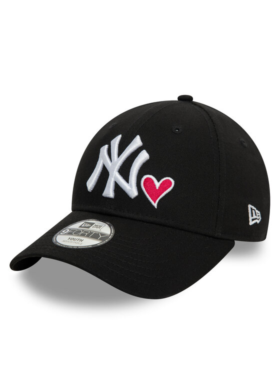 New Era Czapka z daszkiem Jr Icon 9FORTY New York Yankees 60565278 Czarny