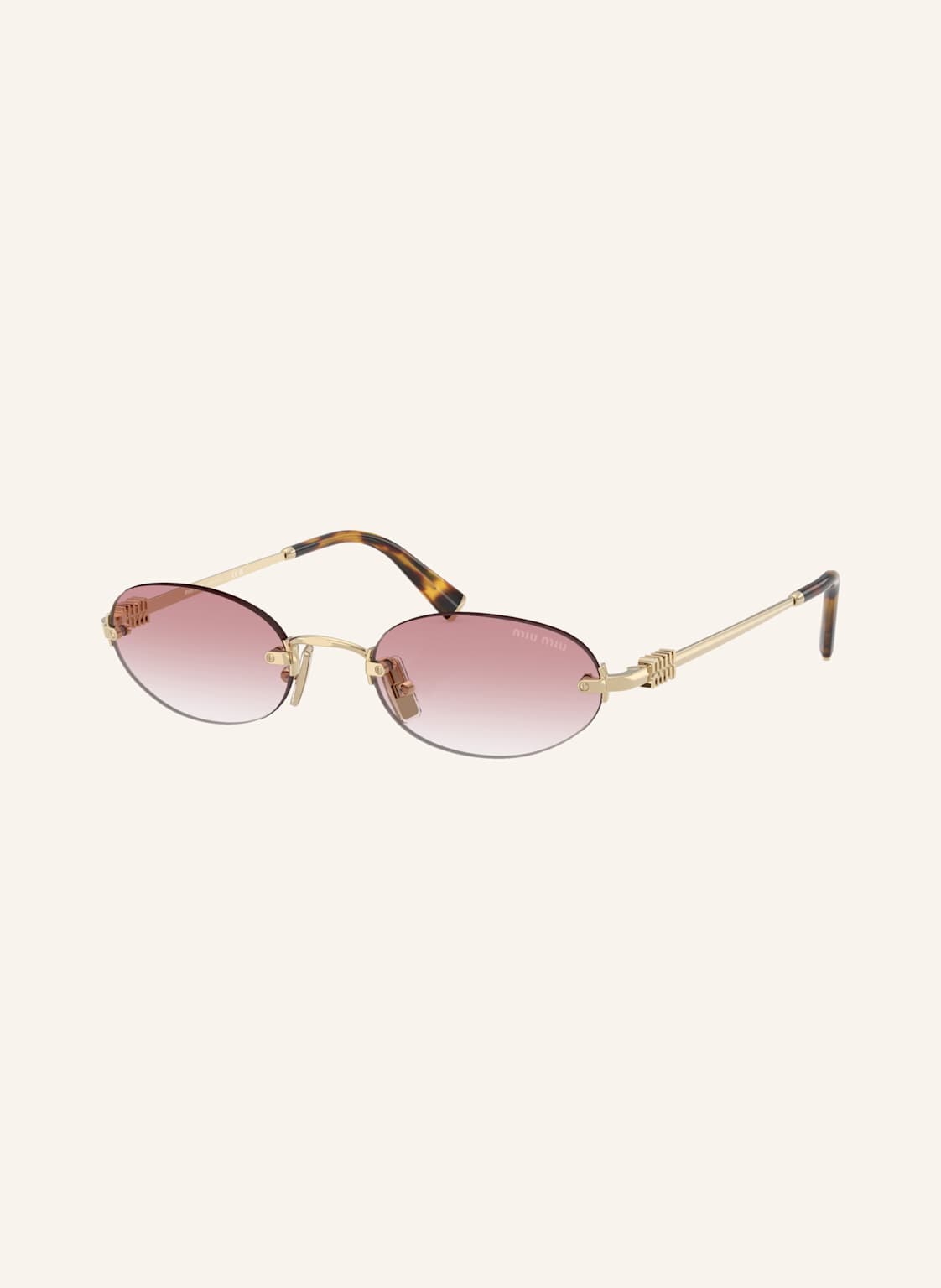 Okulary Przeciwsłoneczne Miu Miu MU A54S Pale Gold