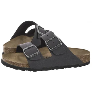 Klapki Arizona Bs Velvet Gray 1029162 (BK206-b) Birkenstock