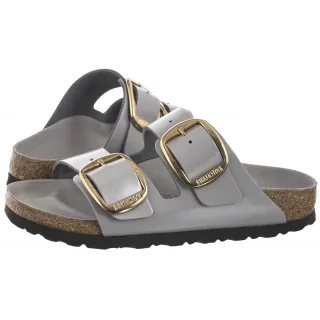 Klapki Arizona Big Buckle High-Shine Stone Coin 1029391 (BK239-d) Birkenstock