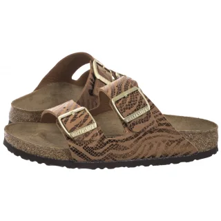 Klapki Arizona BS SYN Zebra Pecan 1029509 (BK295-b) Birkenstock