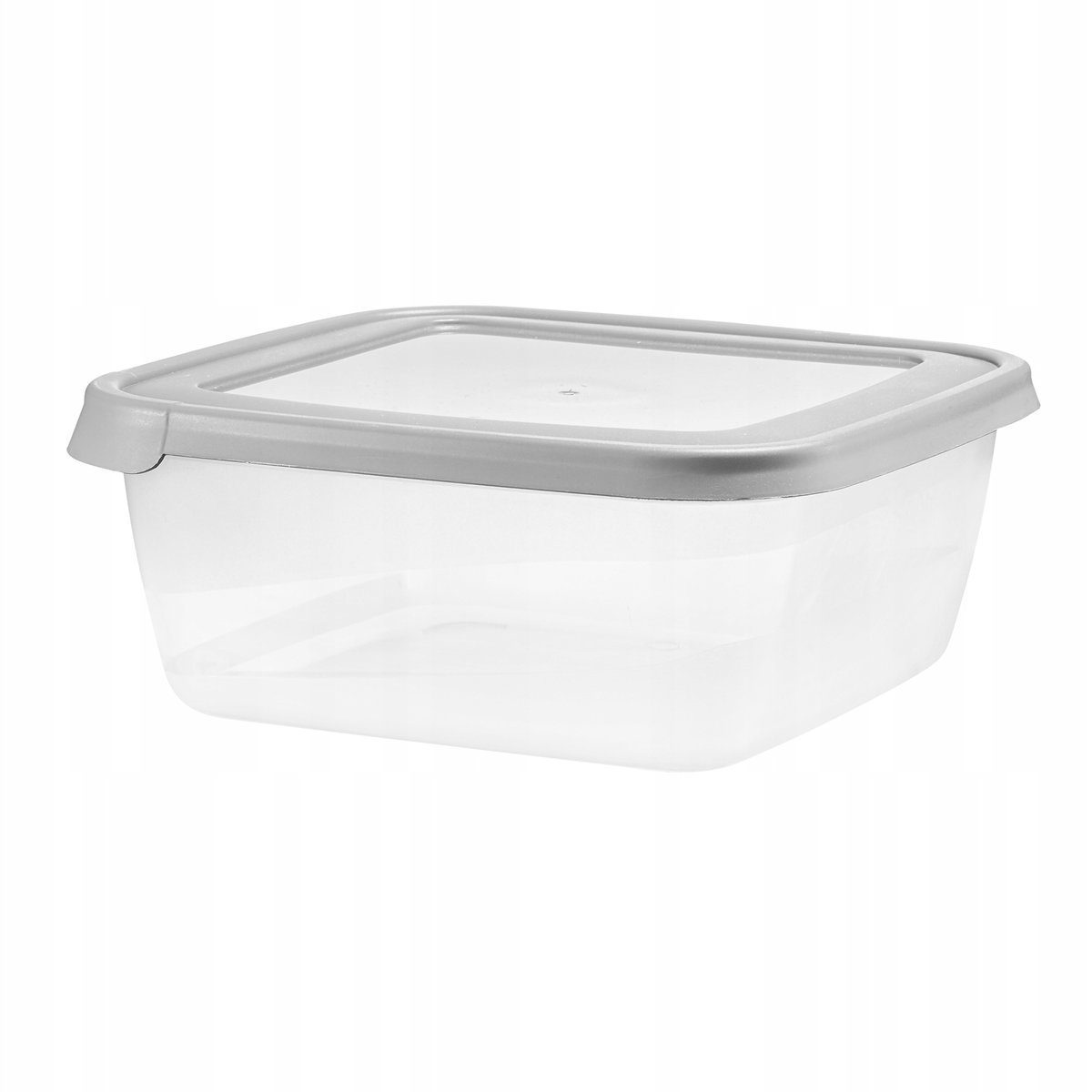Pojemnik na żywność kwadratowy Albert 2,5 l szary DOMOTTI