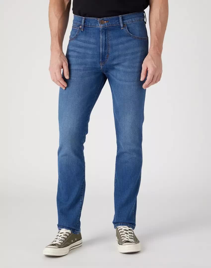 Męskie spodnie jeansowe dopasowane Wrangler LARSTON W34 L34