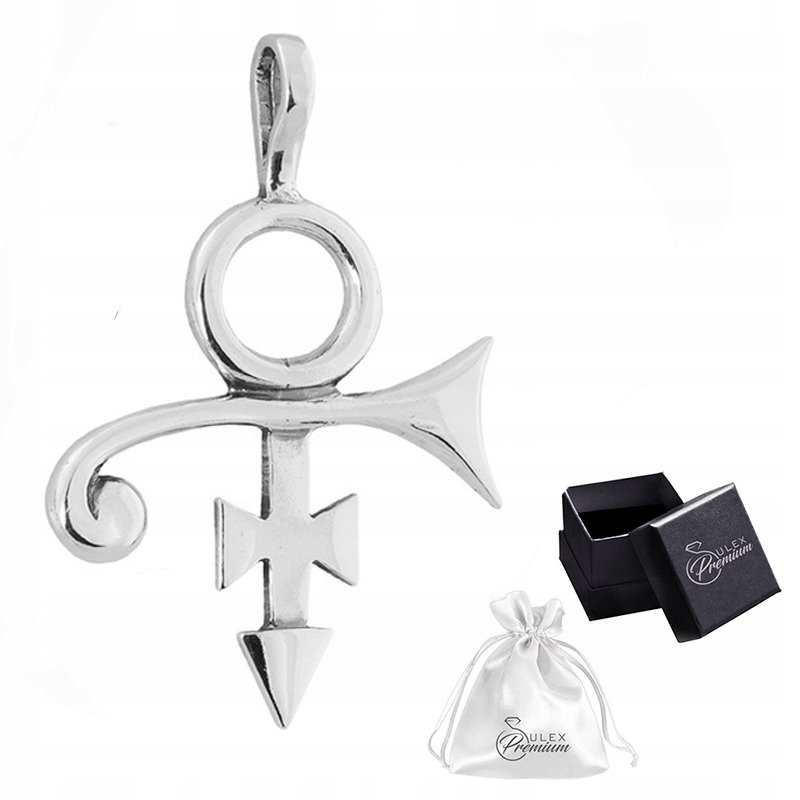 Wisiorek srebrny 925 PRINCE Love Symbol Zawieszka Symbol Miłości