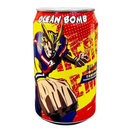 Ocean Bomb My Hero Academia Mango Pineapple 330ml