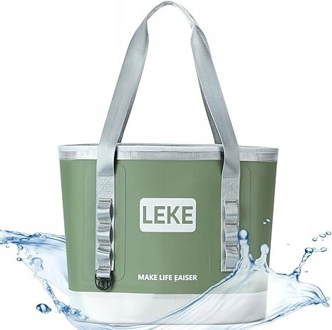 Lekespring torba plażowa torba na zakupy wodoodporna XXL