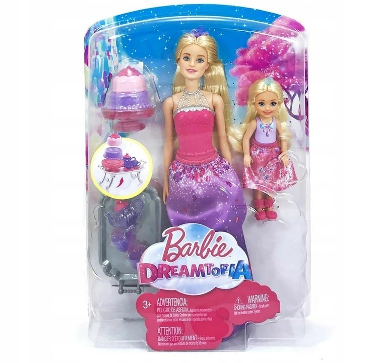 Barbie Dreamtopia Barbie I Chelsea Herbatka Fpl88