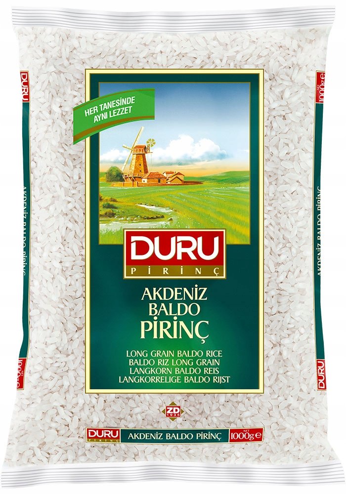 RYŻ BIAŁY Akdeniz Duru 1kg Tureckie