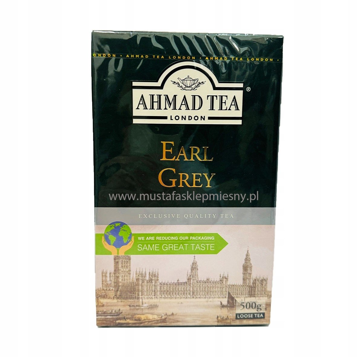 Herbata Czarna liściasta Earl Gray Ahmad Tea 500g