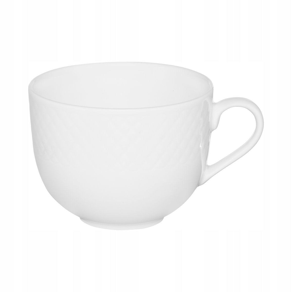 37628 Filiżanka porcelanowa Sonia 220 ml biała AMBITION