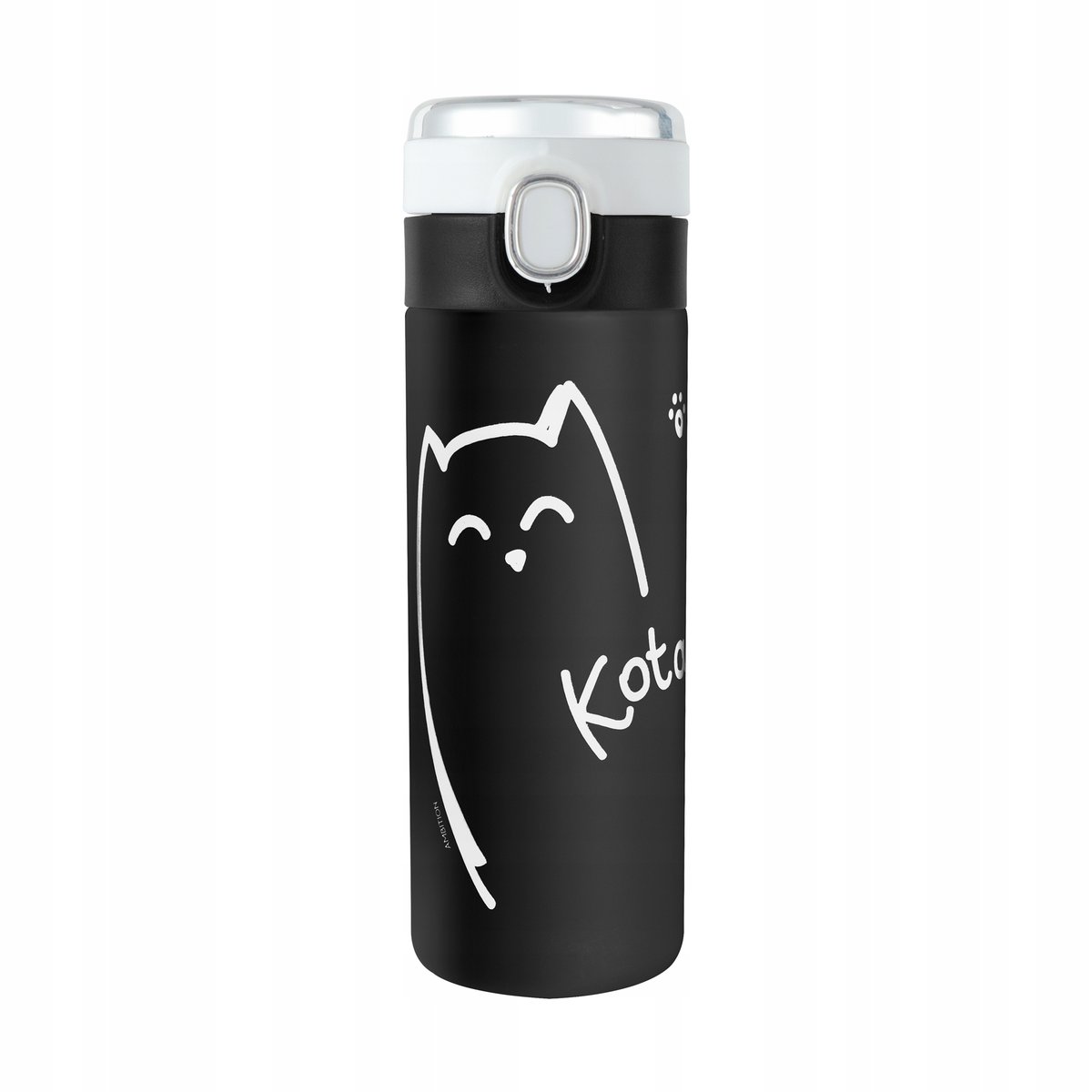 66709 Kubek termiczny ze wskaźnikiem temperatury Kitty Love 350 ml AMBITION
