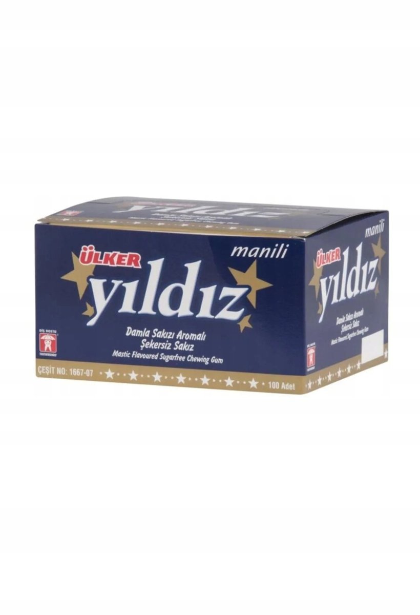 Ulker Yildiz Guma do Zucia Turecki (manili) 80 szt