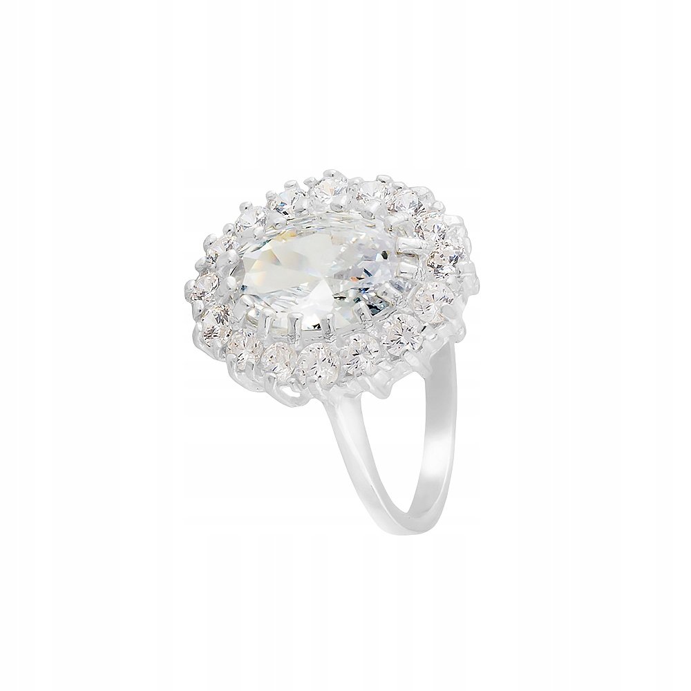 Pierścionek srebrny 925 DIANA r.15