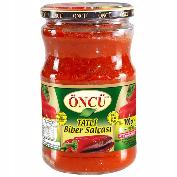 Koncentrat paprykowy łagodny Oncu 700 g