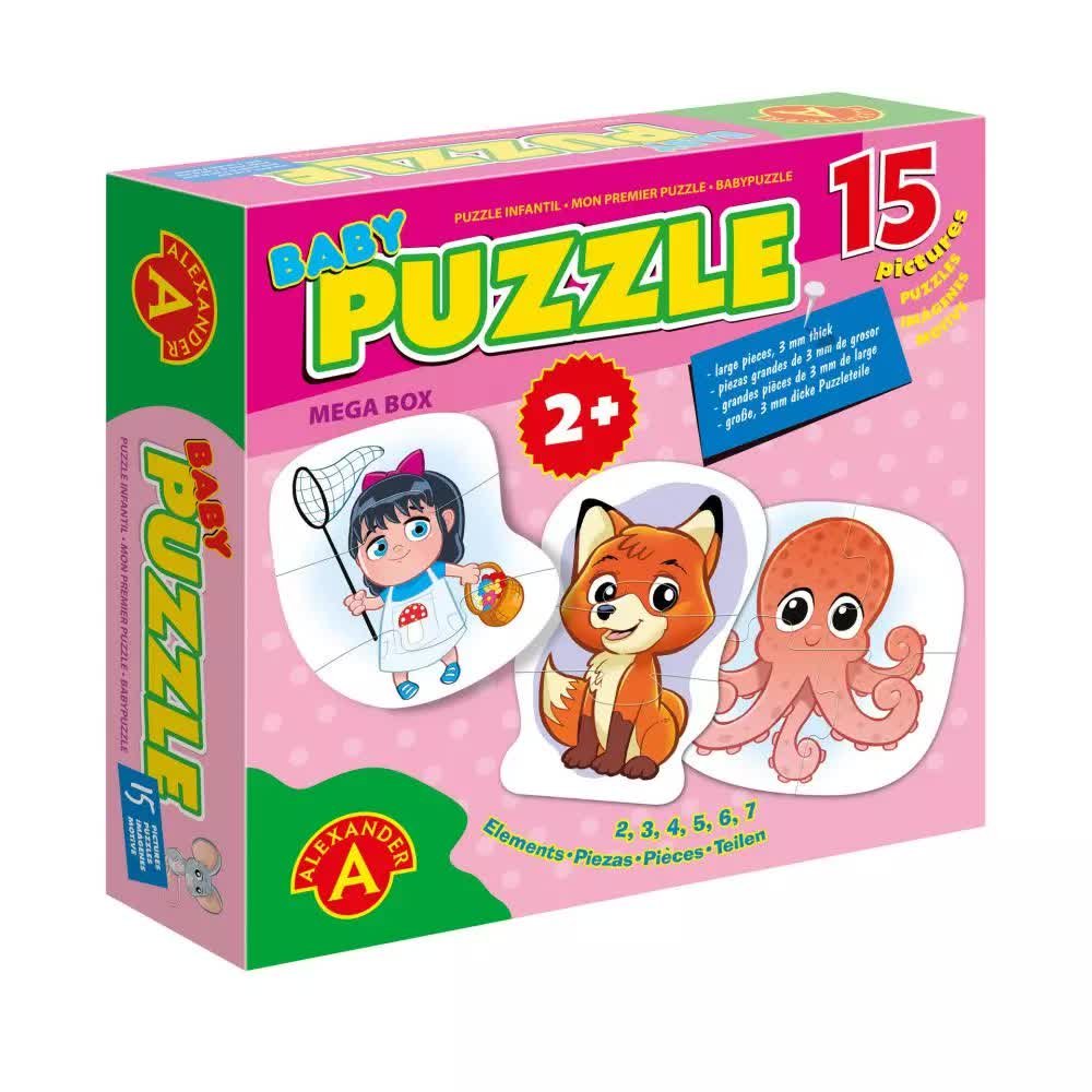 PUZZLE BABY, KOTKI