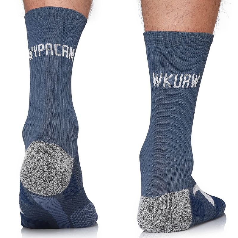 Biegowe skarpety Running Raid z napisem WYPACAM WKU RW termoaktywne, chroniące przed otarciami, sportowe, 39-42