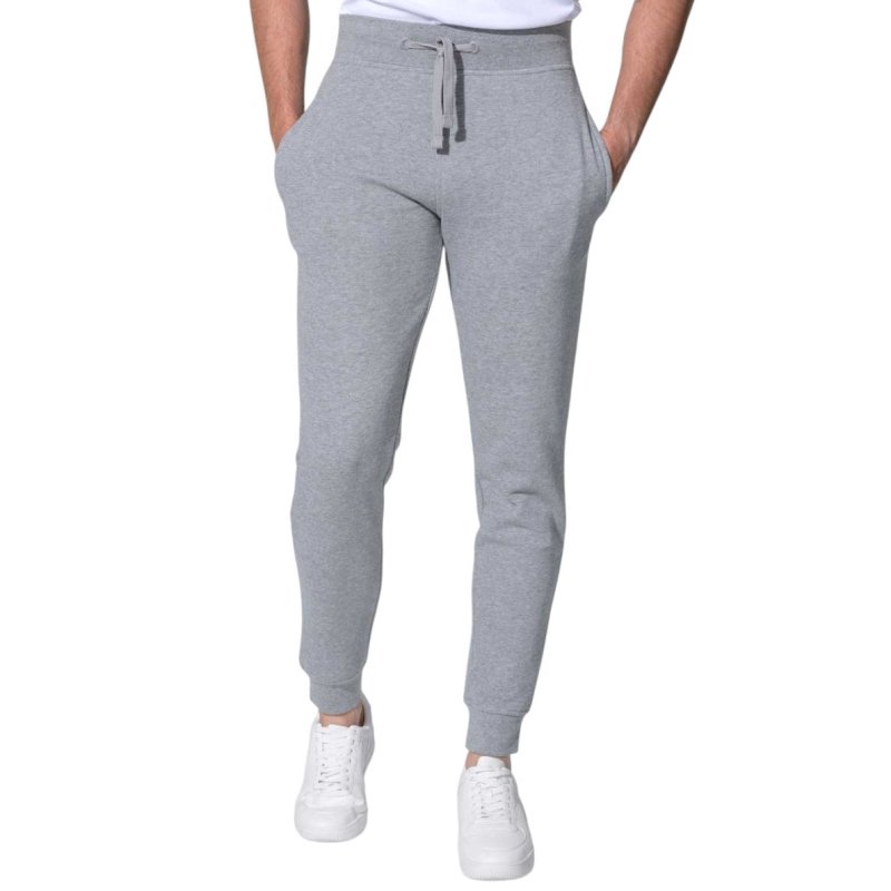 Spodnie Wygodne Modne Stylowe Nowoczesne Sportowe Dresowe Męskie Jogger Szare M