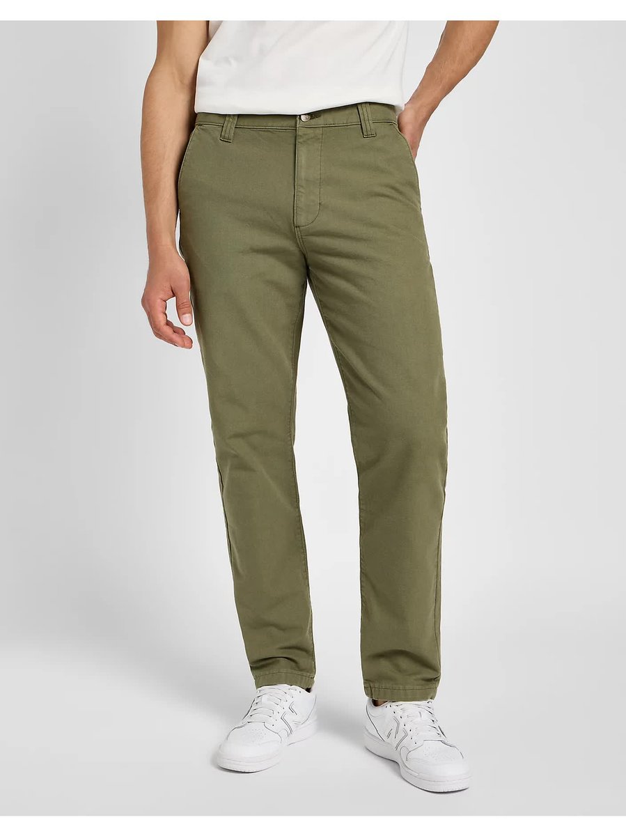 Męskie spodnie chinosy Lee RELAXED WORKWEAR CHINO W33 L34
