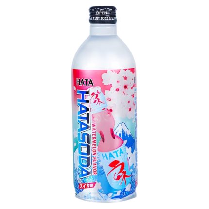 Hata Soda Ramune Watermelon 500ml