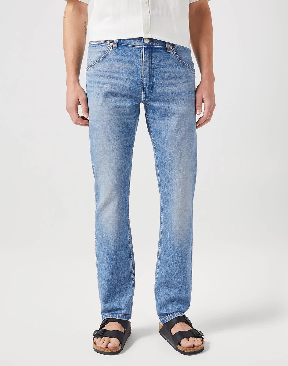 Męskie spodnie jeansowe proste Wrangler 11MWZ W34 L32