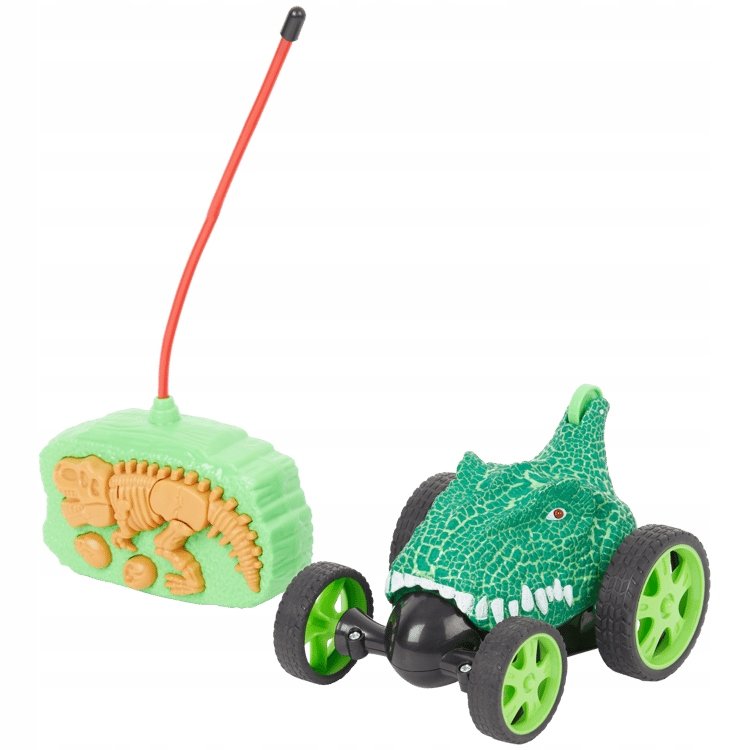 Zdalnie sterowany samochód wyścigówka auto kaskaderskie dinozaur Prezent