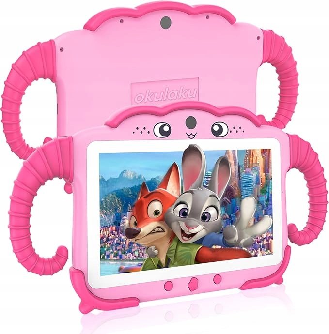Okulaku Tablet dla dzieci edukacyjny do rysowania Android 7' 2GB/32GB róż