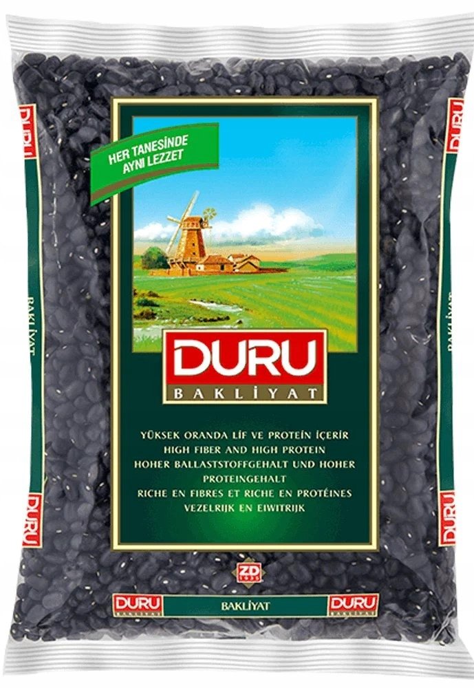 FASOLA CZARNA 1kg DURU