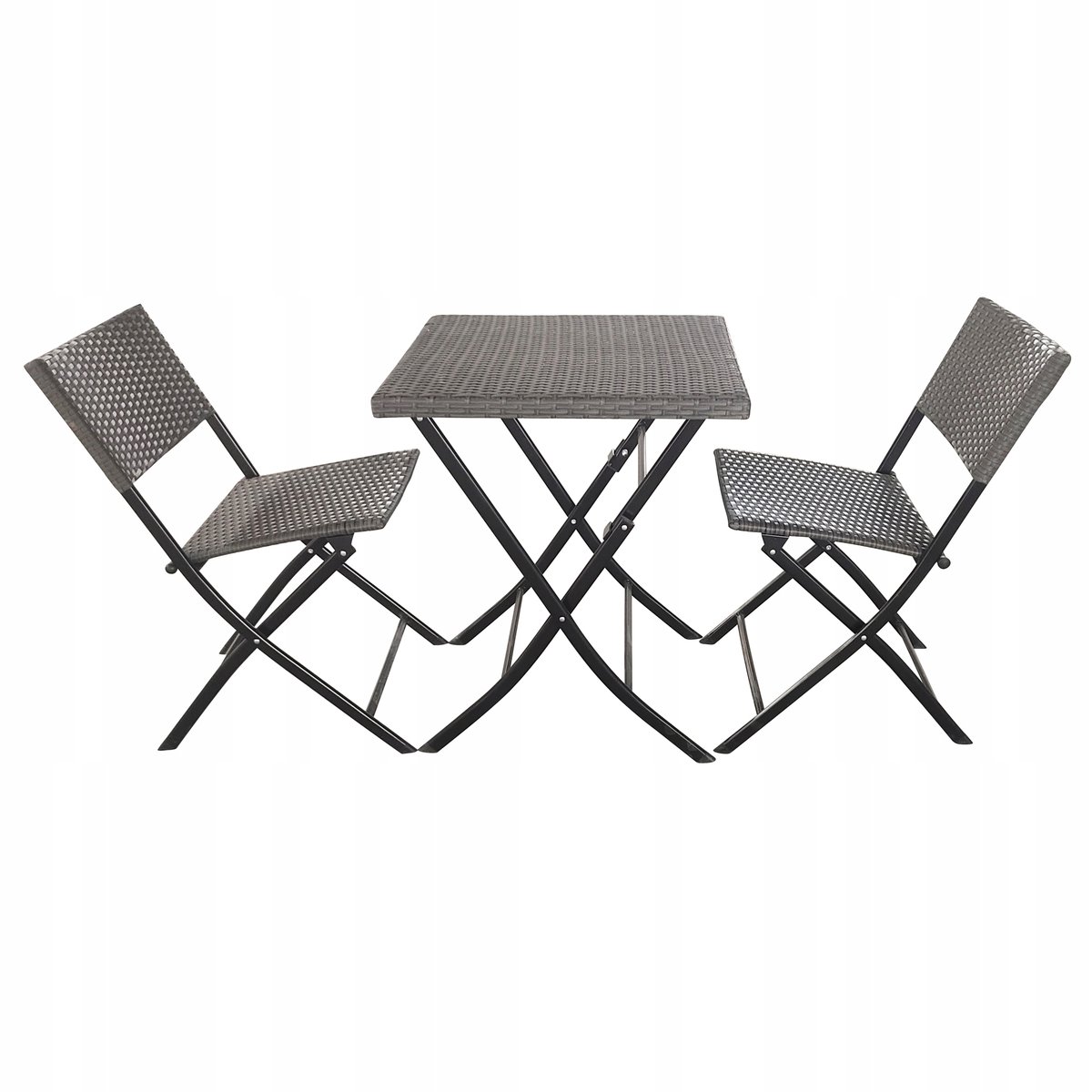 46203 Zestaw mebli ogrodowych technorattanowych Patio Boston szary