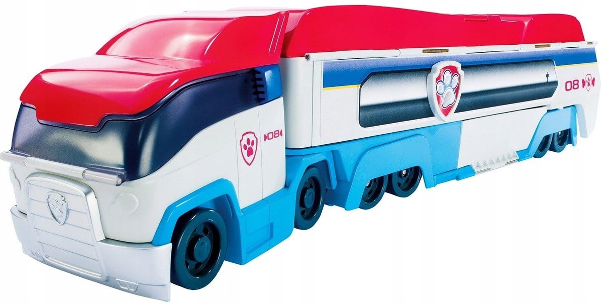 Psi Patrol Patrolowiec Transporter 2W1 Wyrzutnia Pojazd Paw Patroller