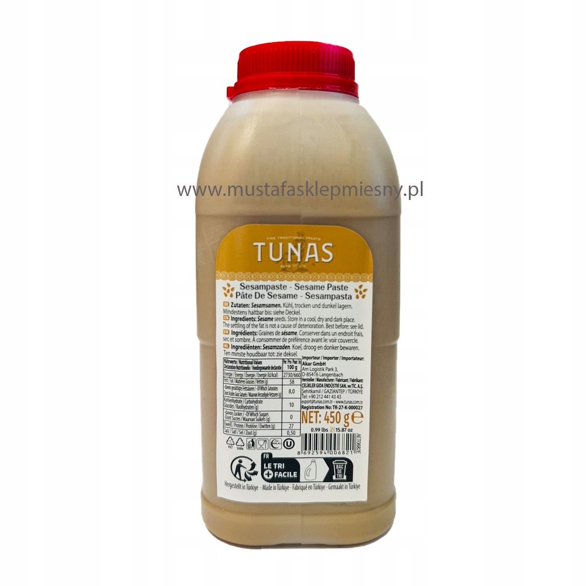 Pasta Tahini Tunas 450g