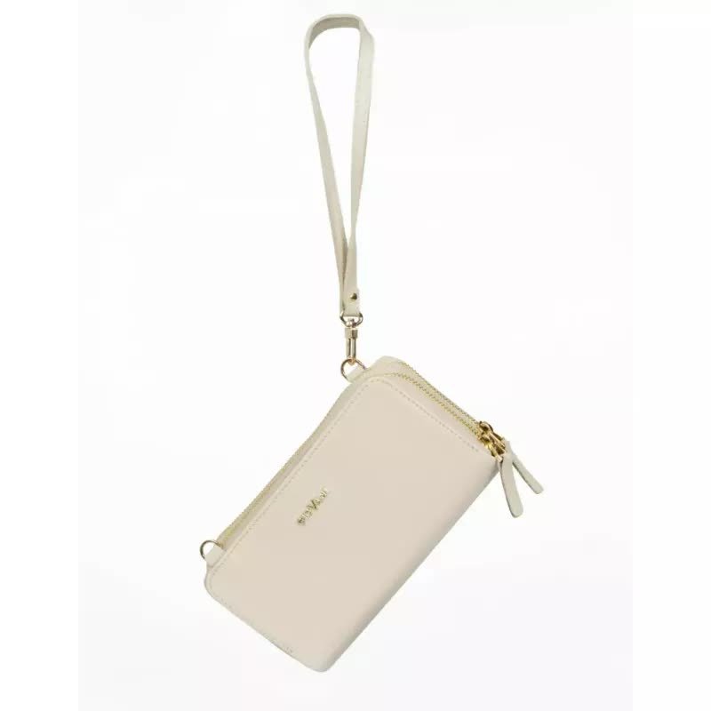 Mini torebka portfel damski maki Giovani kremowy