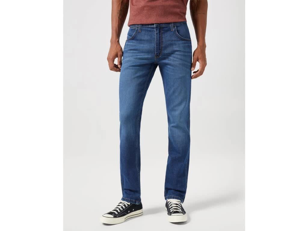 Męskie spodnie jeansowe proste Wrangler REGULAR FIT W30 L34