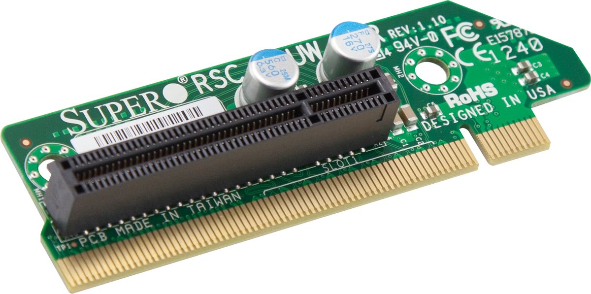 Kontroler SUPERMICRO Riser card RSC-R1UW-E8R