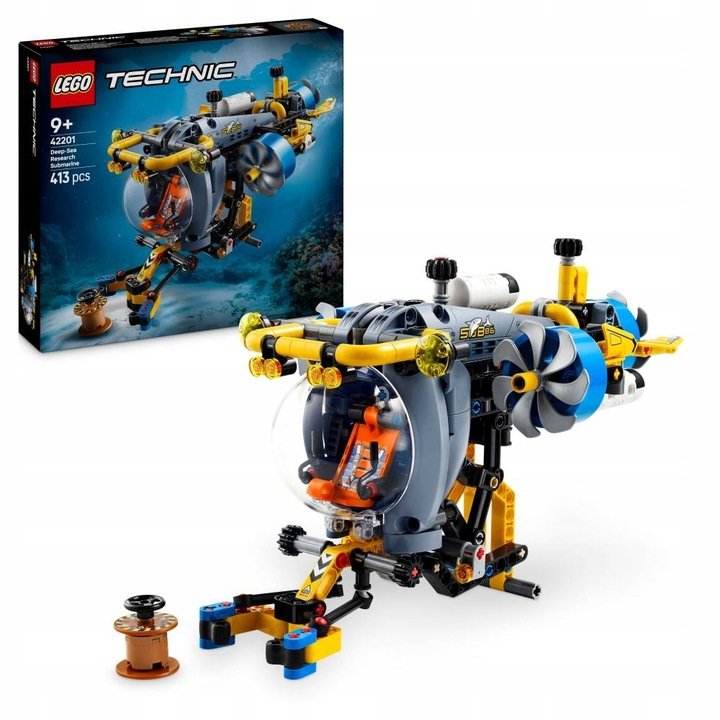 LEGO TECHNIC - Naukowa Badawcza łódź podwodna ZESTAW LEGO PREZENT DLA CHŁOPCA DZIECI