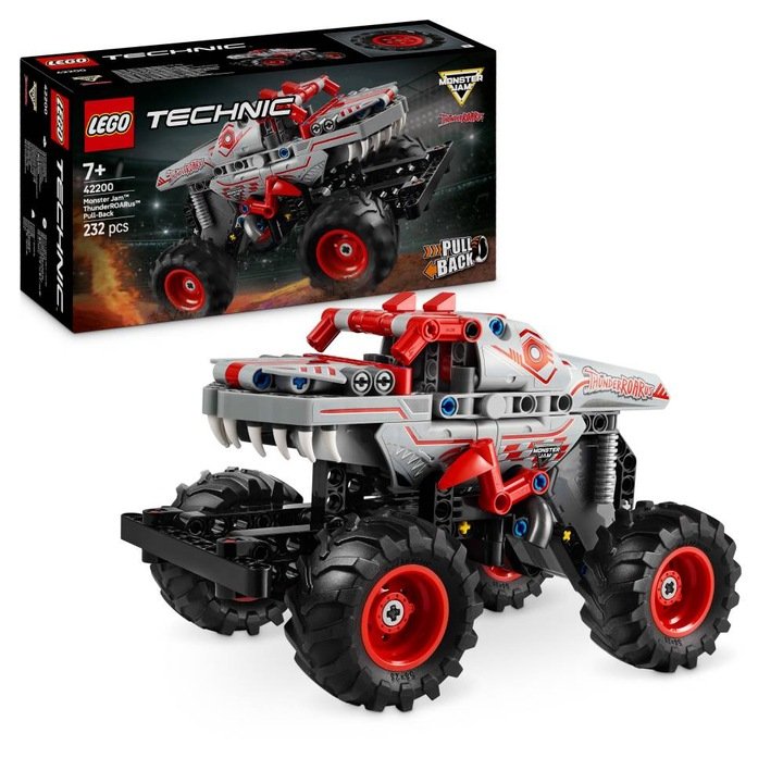 LEGO TECHNIC - Samochód Auto Monster Jam ThunderROARus ZESTAW LEGO PREZENT DLA CHŁOPCA DZIECI