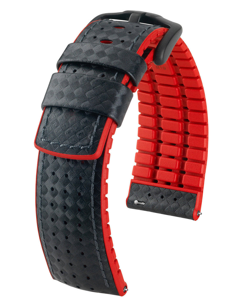 Skórzany wodoodporny pasek do zegarka 22 mm HIRSCH Ayrton L 0912092050-5-22