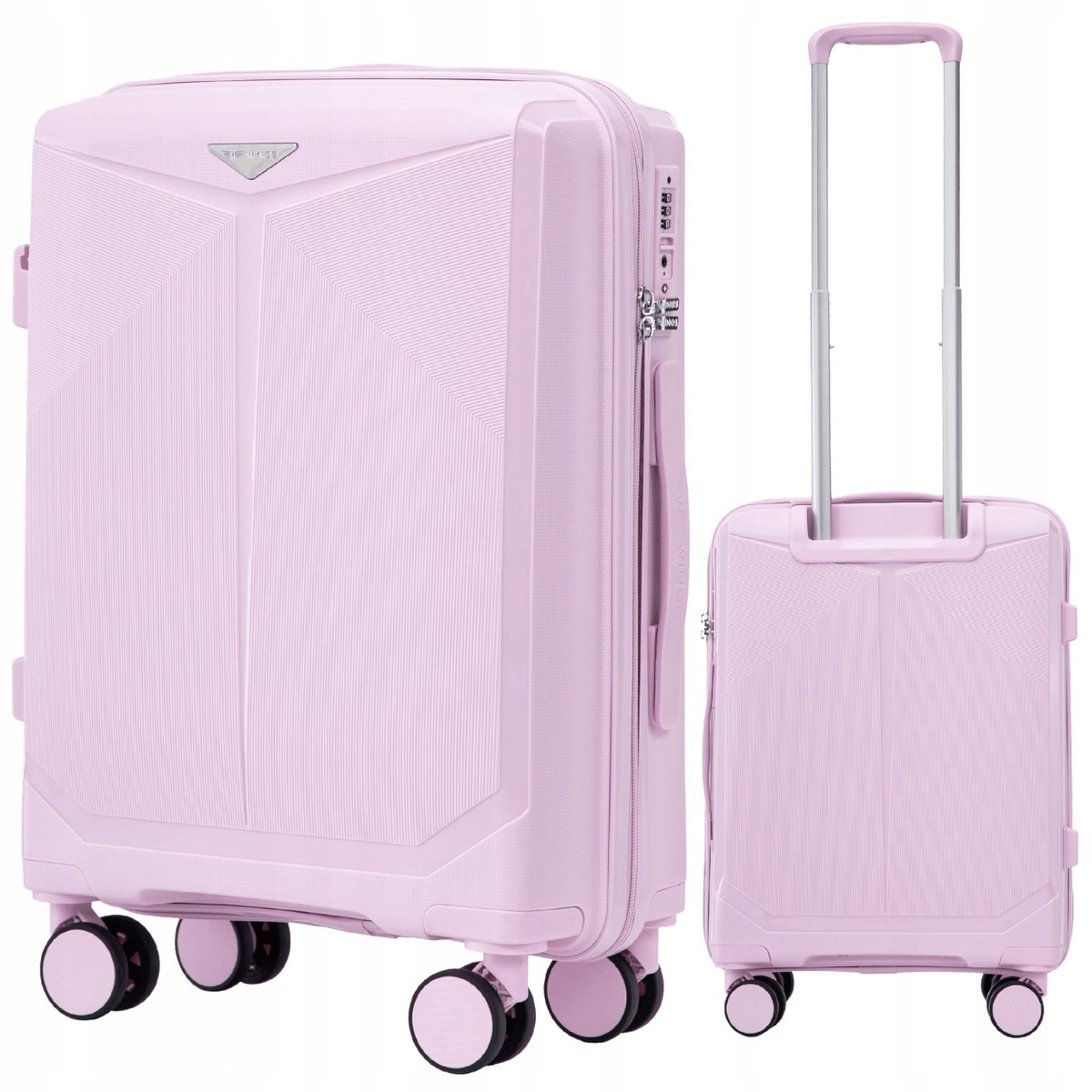 WINGS Bagaż KABINOWY 55x40x20 cm MAŁA walizka PODRÓŻNA do samolotu RYANAIR