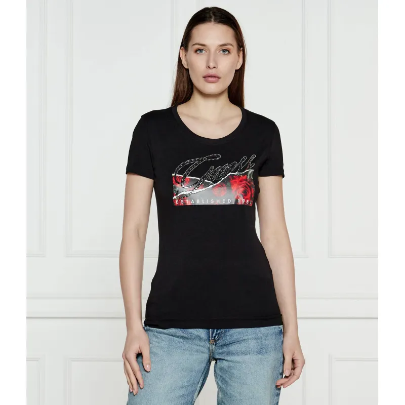 GUESS T-shirt ROSES Regular Fit