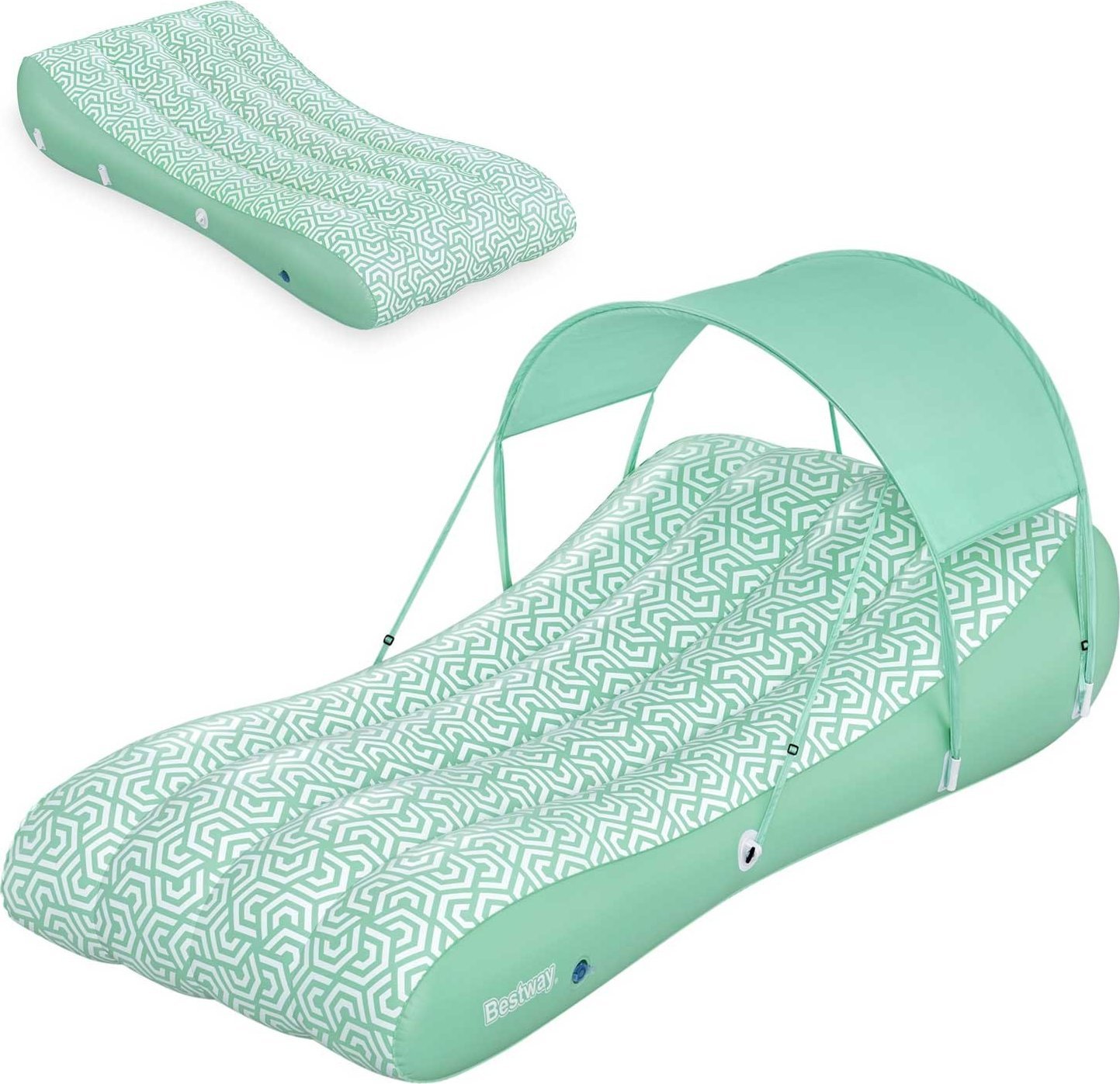 Bestway Materac fotel do pływania z daszkiem Comfy Chill Bestway 43729