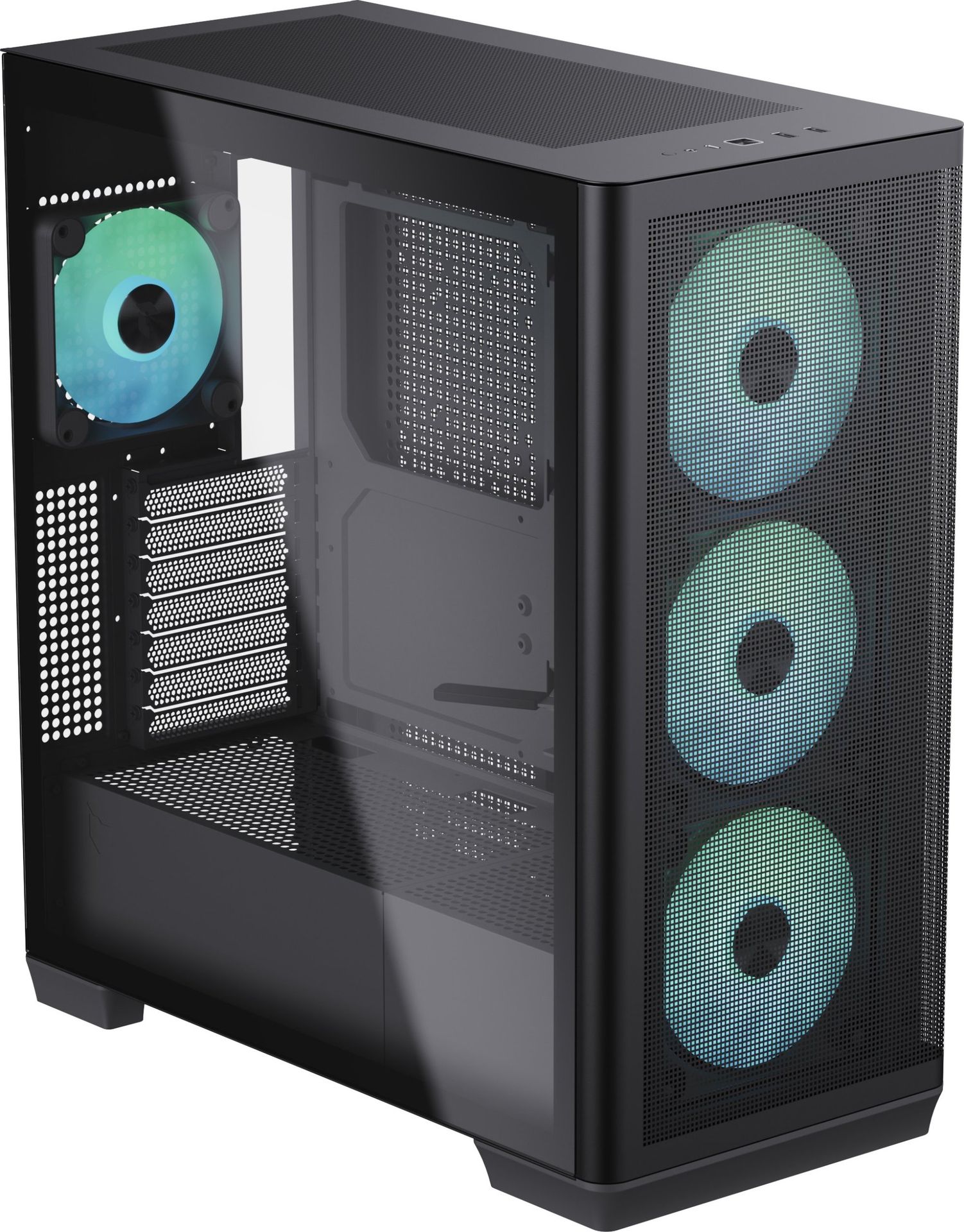 APNX Geh Midi APNX C1-R-BK-V1 B/MicroATX/MiniITX