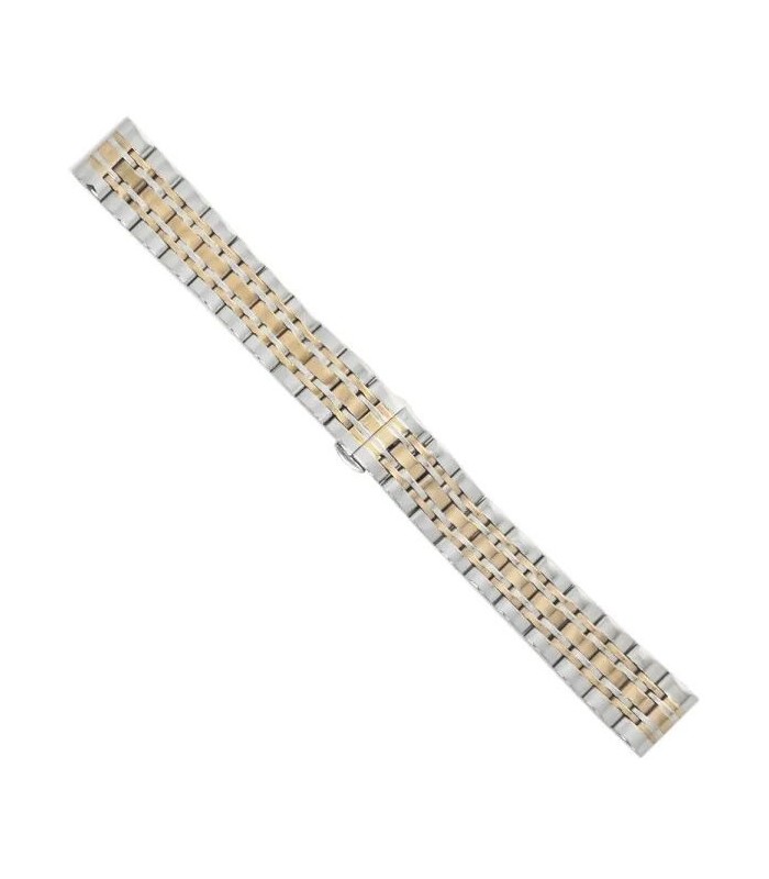 BRANSOLETA SREBRNO-ZŁOTA TEKLA 18MM BKK2.1 - W KRAKOWIE