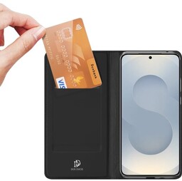 Dux Ducis Etui z klapką Skin Pro do Galaxy S25 Edge, czarne