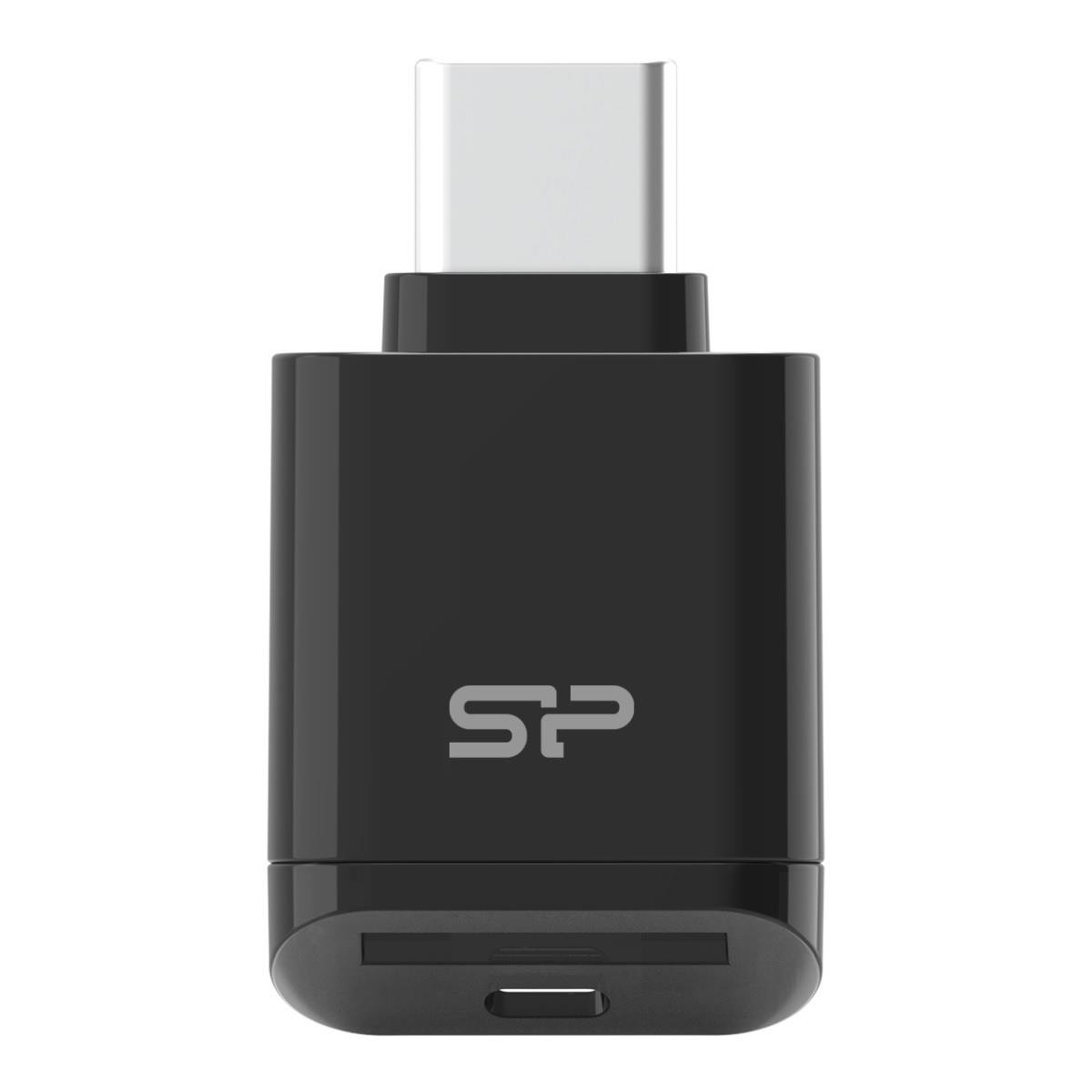 Czytnik kart pamięci silicon power usb-c 3.2 gen 1 microsd czarny SPU3CTMREDC2000K