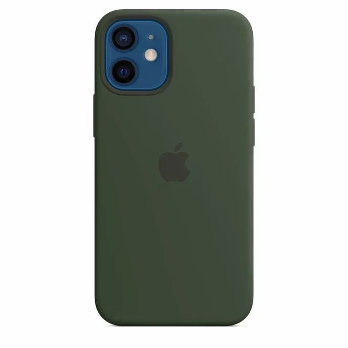 Etui do Apple iPhone 12 mini Silicone Case MagSafe Zielone
