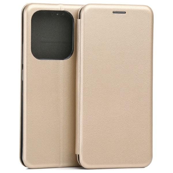 Beline Etui Book Magnetic Redmi Note 14 5G złoty/gold