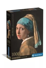 Puzzle 1000 Museum Vermeer: Girl With A Pearl Earr