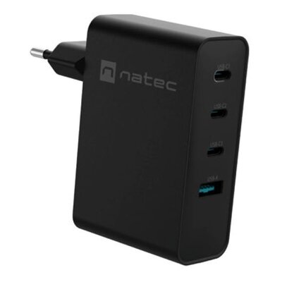 Ładowarka sieciowa NATEC Ribera 100W GaN Czarny