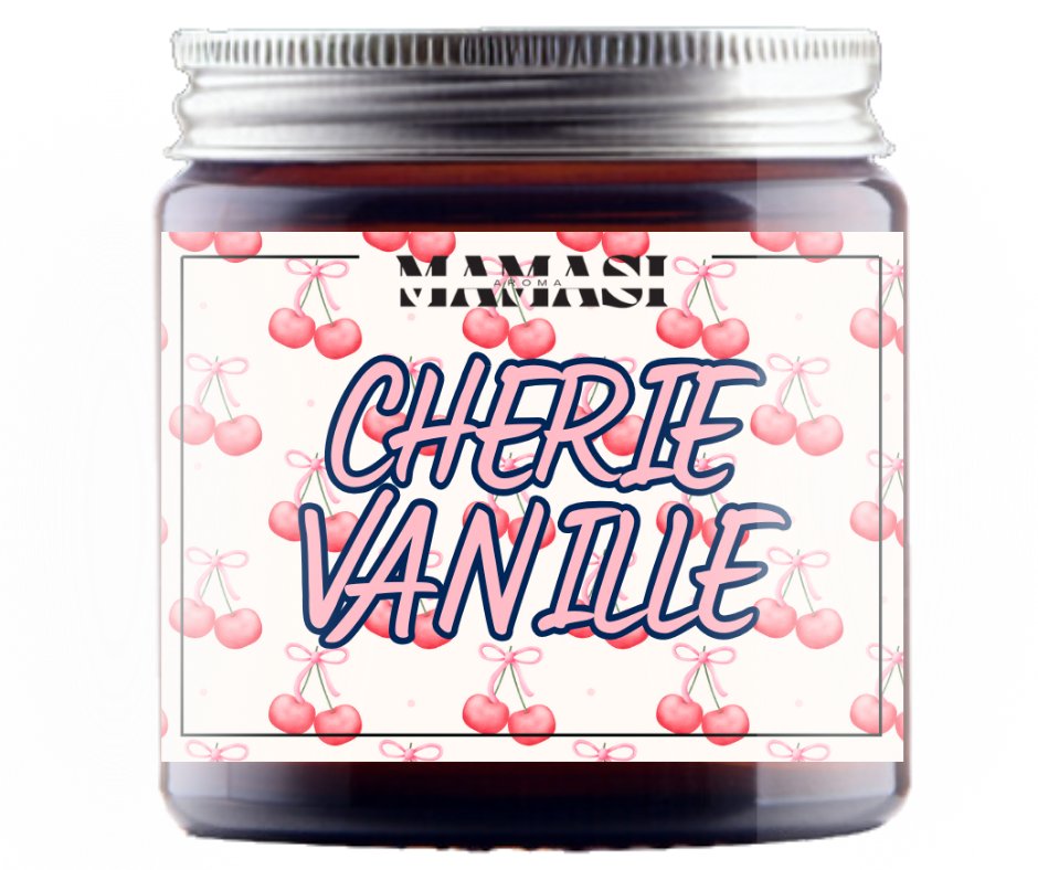 Cherie Vanille Świeca Sojowa Zapachowa W Szkle 120Ml Upominek
