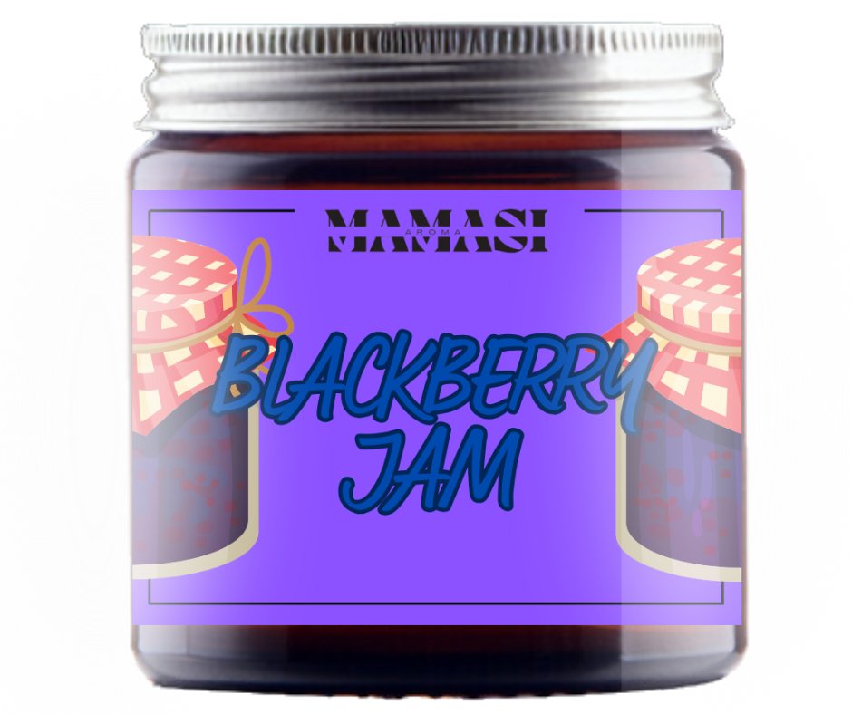 Blackberry Jam Świeca Sojowa Zapachowa W Szkle 120Ml Upominek