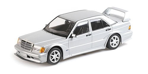 Mercedes-Benz 190E 2.5-16 Evo 2 (Silver) 1:18 Minichamps
